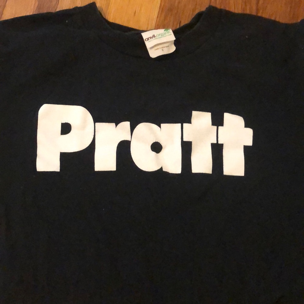 Pratt NY art school size small unisex tee black